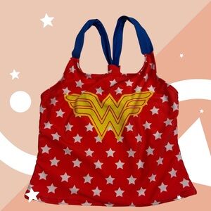 Wonder Woman swim top